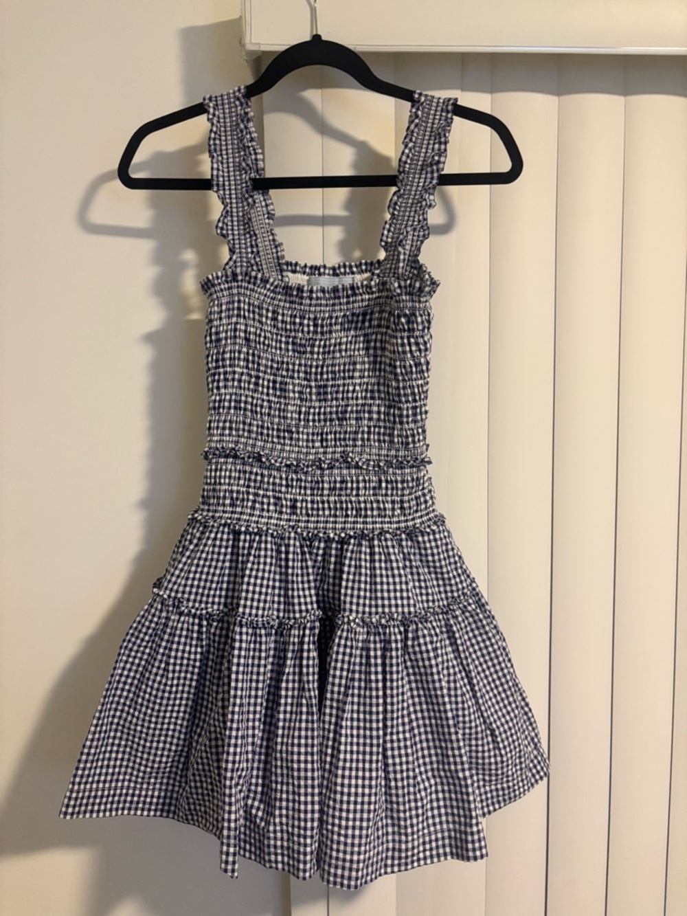Hill House Blue and White Gingham Nap Dress - Picture 2 of 3